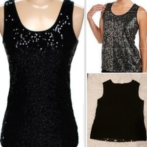 Sequin Holiday Top